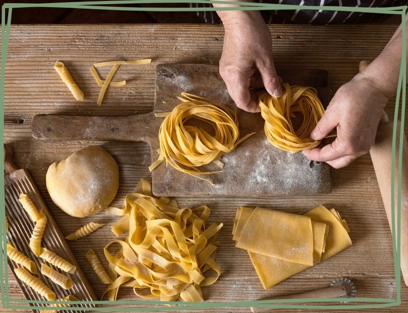 Handgemachte Pasta