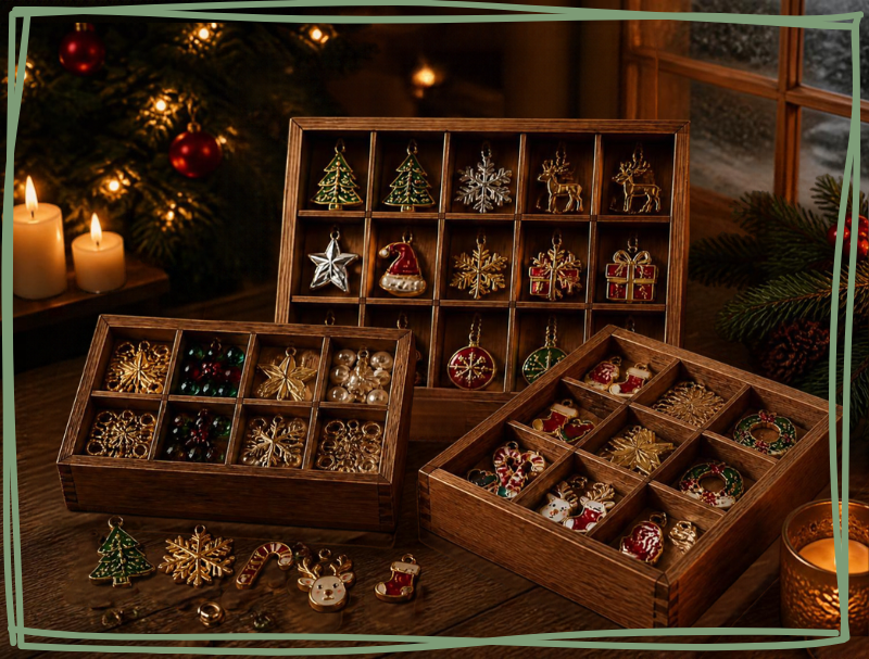 Weihnachtliche Charmbar